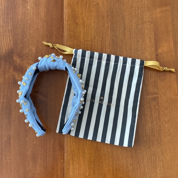 Lele Sadoughi Cloud Charm Knotted Headband - Picture 6 of 8